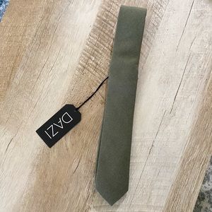 New Dazi Jungle Green Tie